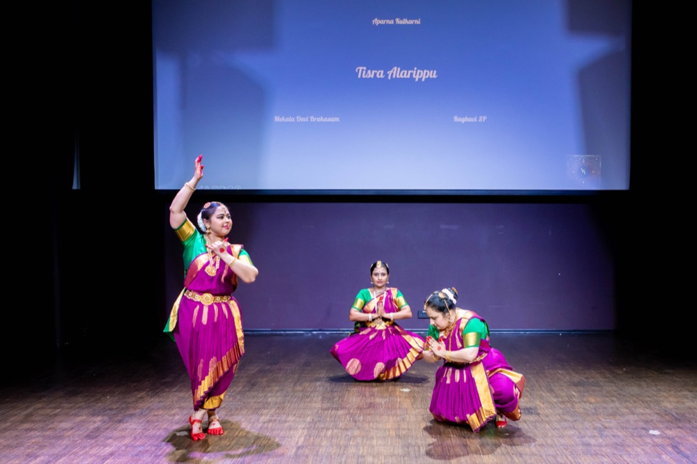 Classical Indian dance recital at Abhinaya Varshini Dansestudio Annual Day 2026
